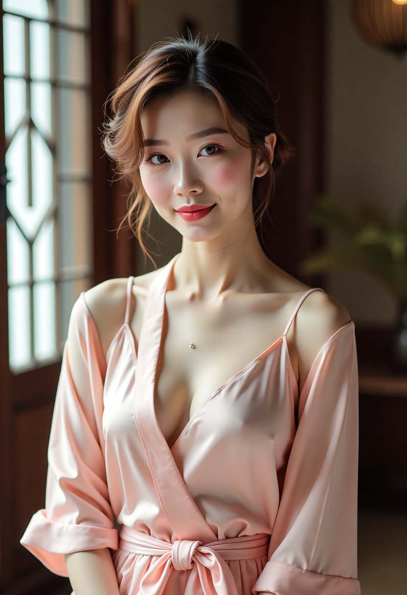 夫妻在家玩桌游